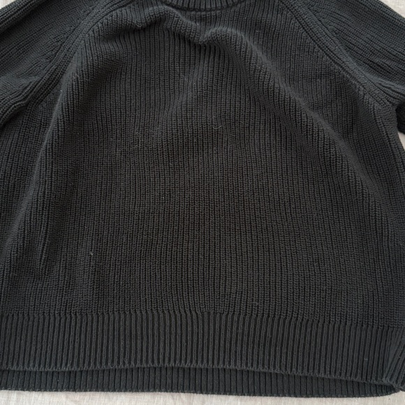 Jenni Kayne over sized black fisherman sweater. GUC - Picture 4 of 5